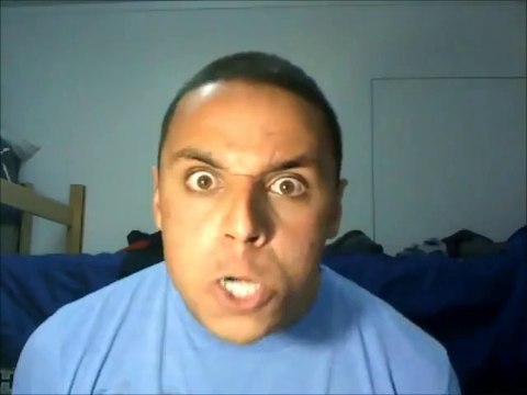 Weird face on Dubstep - Hilarious!