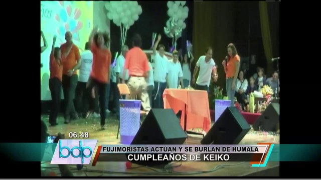 Congresistas de FP se 'burlaron' de opositores en cumpleaños de Keiko Fujimori