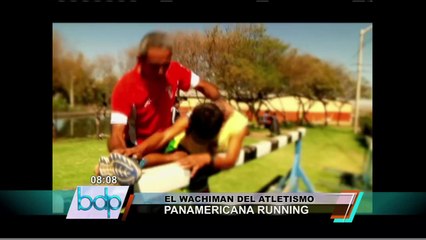 Vigilante entrena para convertirse en representante peruano del atletismo