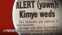 New York Posts Covers Kimye's Wedding with Hilariously Accurate Announcement