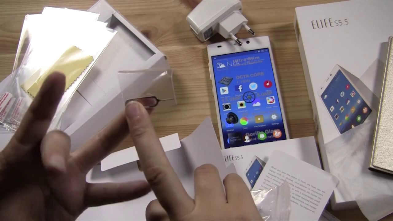 Gionee Elife S5.5 Unboxing