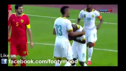 Macedonia 0-2 Cameroon Highlights footymood.com