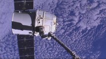 [ISS] Timelapse of SpaceX Dragon Departure from ISS