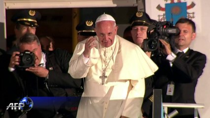 Papa diz adeus à Terra Santa