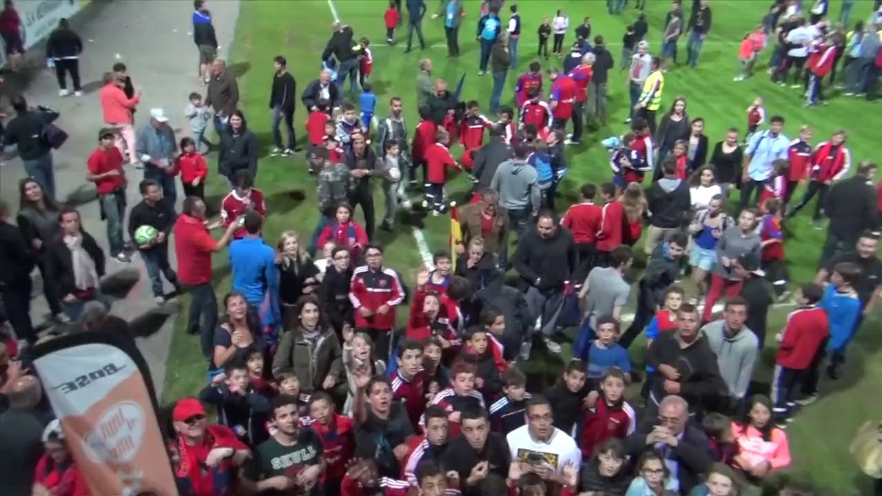 GFC Ajaccio / USJA Carquefou : a festa in Mezavia