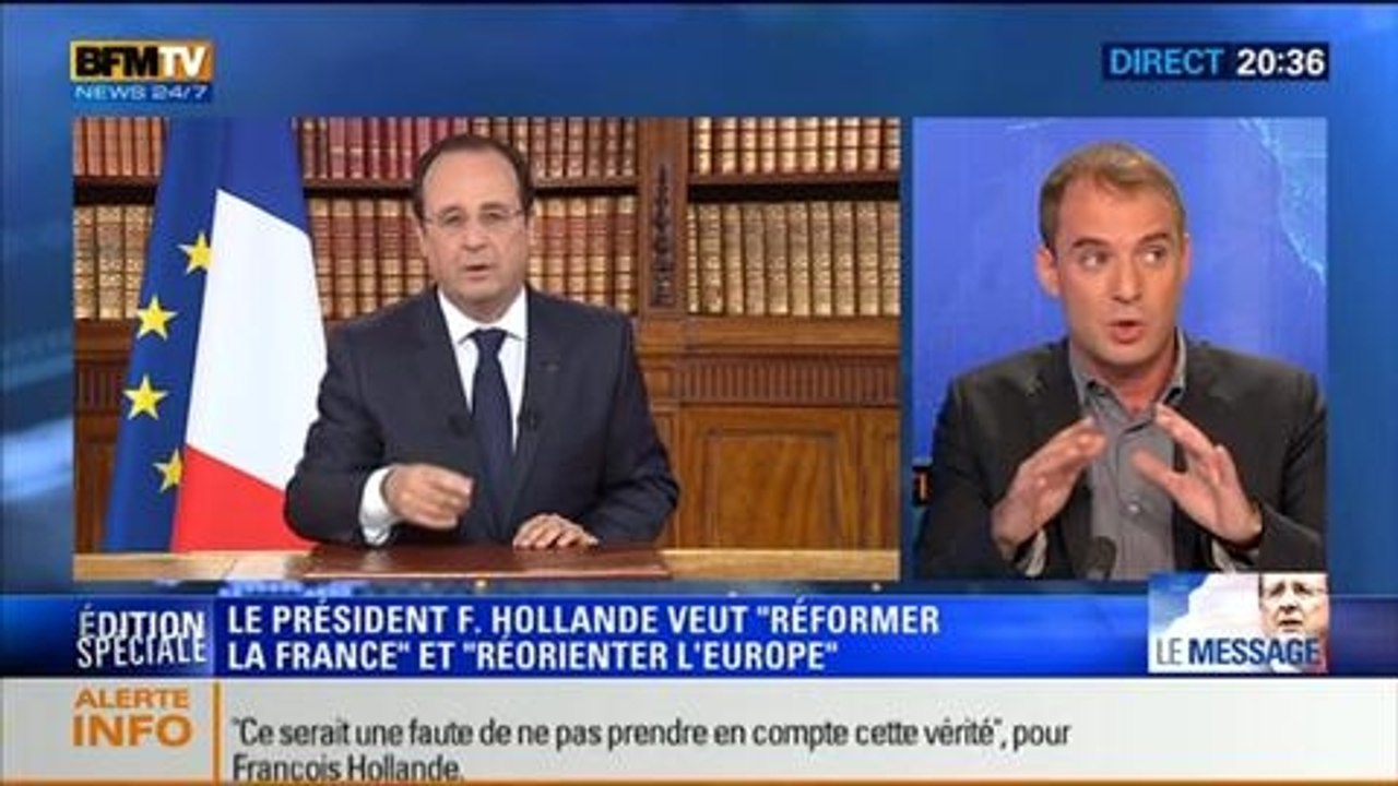 20H Politique: Allocution de François Hollande: "Mon devoir, c'est réformer la France et réorienter l'Europe" - 26/05 3/4
