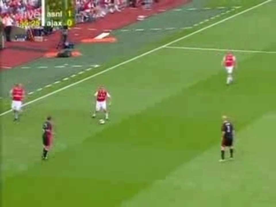 Arsenal vs Ajax - 0-1 Henry