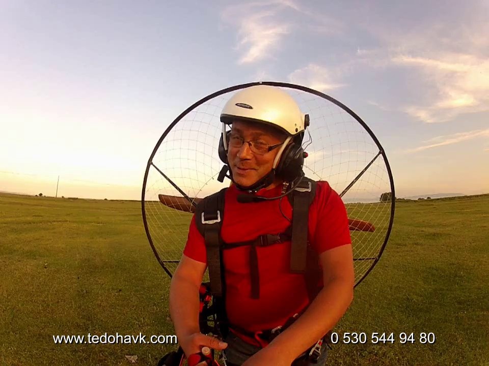 tekirdağ paramotor eğitimi halim 26 mayıs 2014  tedohavk