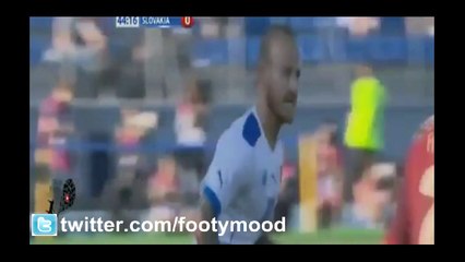 Russia 1-0 Slovakia Highlights footymood.com