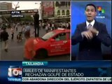 Tailandia sale a la calle para mostrar su rechazo al Golpe de Estado