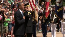 Obama faz homenagem aos soldados mortos