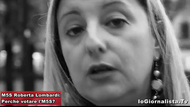 M5S Roberta Lombardi: Perché votare l’M5S?