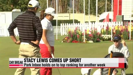 Park Inbee holds on to top ranking again