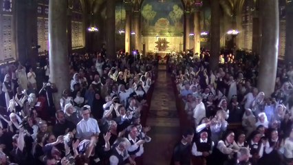 Francisco termina visita a Tierra Santa