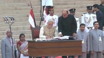 Modi sworn in as India's Prime Minister