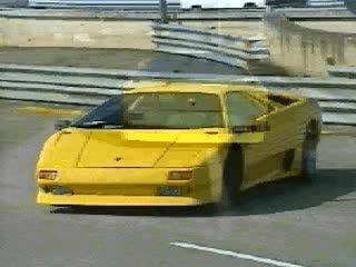 340 kph Lamborghini Diablo