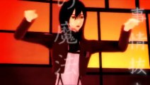 【MMD】Eren_Mikasa_Rivaille _ Hanji (shingeki no kyojin)- GLIDE ‐