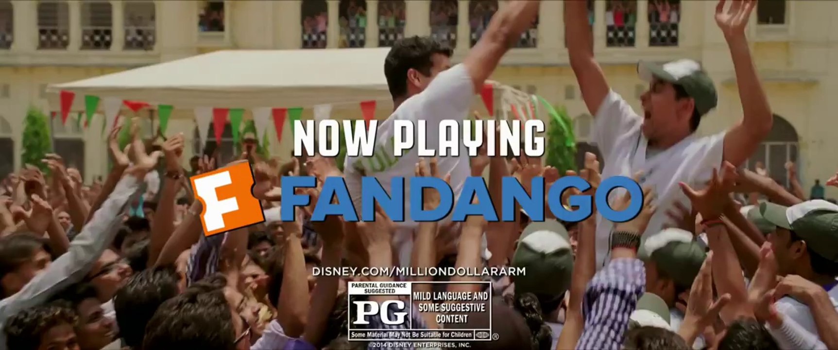 Million Dollar Arm TV SPOT - Now Playing (2014) - Bill Paxton, Gregory Alan Williams Movie HD