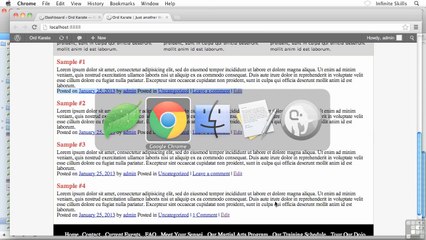 Formatting The Content Boxes