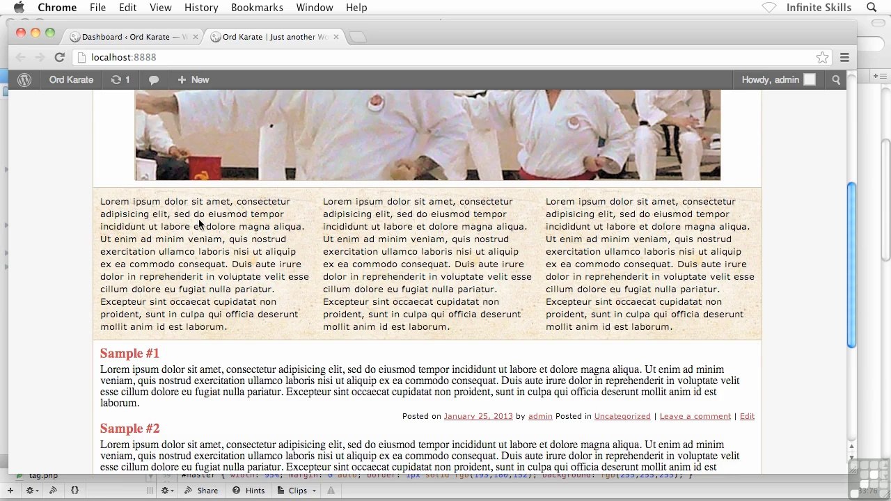 Adding A Background Graphic To The Content Boxes