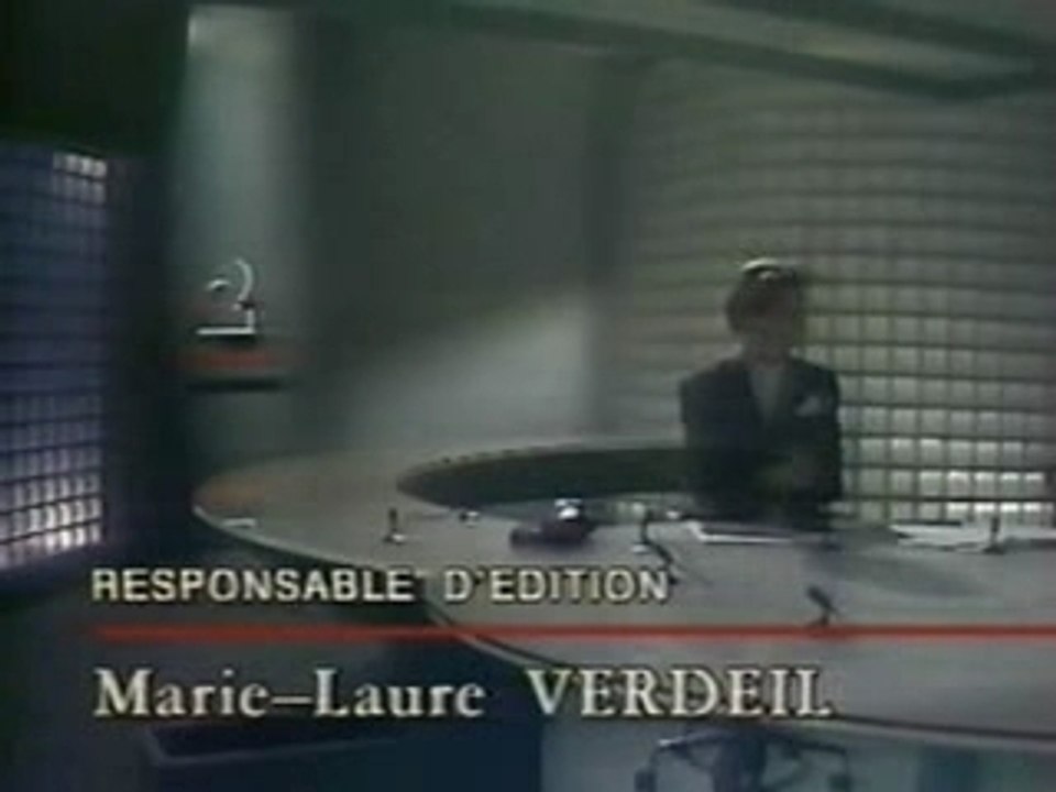 Antenne 2 fin jt + meteo 1988