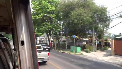 2014年4月バンコク　ヤンヒー病院ー戦勝記念塔　バスの旅　その2