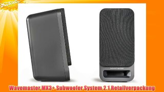 Wavemaster MX3+ Subwoofer System 2.1 Retailverpackung