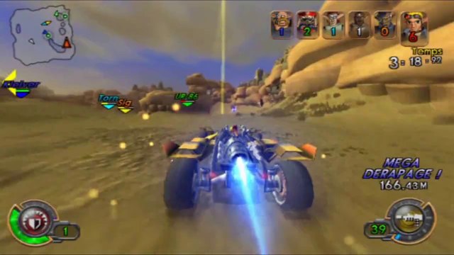 Jak X - Coupe Eco Bleue - Spargus : Arène de Spargus - Objets à gogo