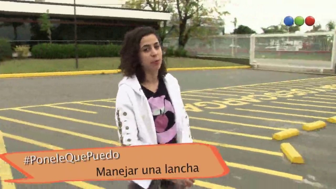 #PoneleQuePuedo - Mariel - Manejar una lancha