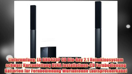 LG BH6430P 3D Blu-Ray 5.1 Heimkinosystem (HDMI) schwarz