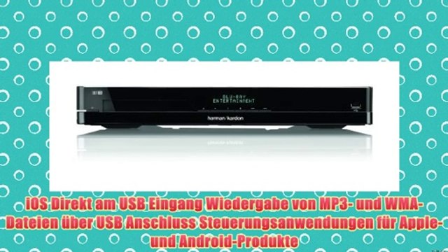 Harman Kardon HD Power 1635 5.1 Blu-ray Heimkino-Komplettsystem mit Subwoofer (A/V-Receiver