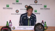 Roland-Garros : un journaliste félicite Nicolas Mahut alors qu'il a perdu