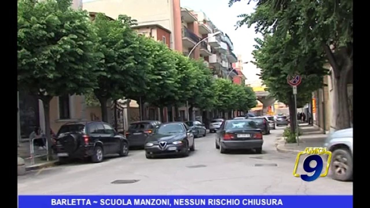 Barletta | Scuola Manzoni, nessun rischio chiusura