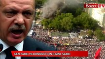 Gezi Parkı yıldönümü için ilginç şarkı