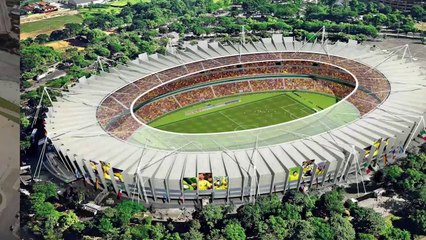 Les stades de la coupe du monde en chiffres et en images