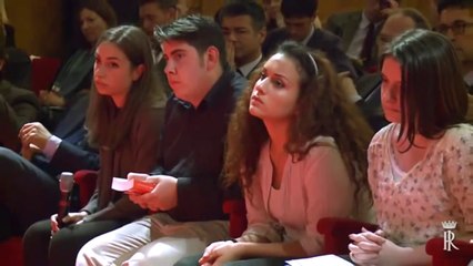 Napolitano all'iniziativa  Il terrorismo raccontato dai ragazzi (26.05.14)