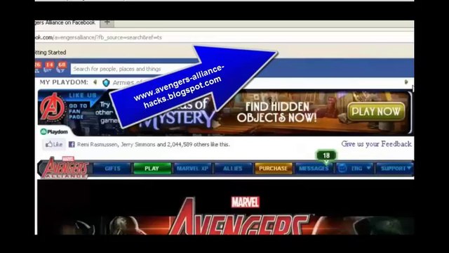 marvel avengers alliance facebook cheats + Proof