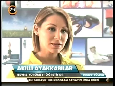 Beyne yürümeyi öğreten özel sistem Re-Step, Kanal 24'te