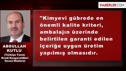 Çiftçilere Sahte Gübre Uyarısı