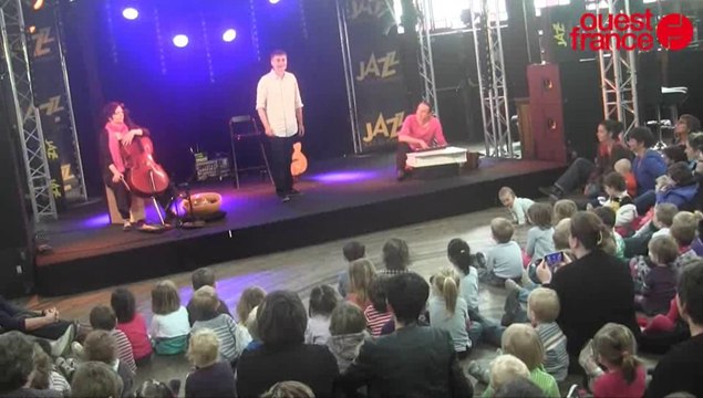 Jazz sous les pommiers 2014 : Hervé Demon charme les tout petits