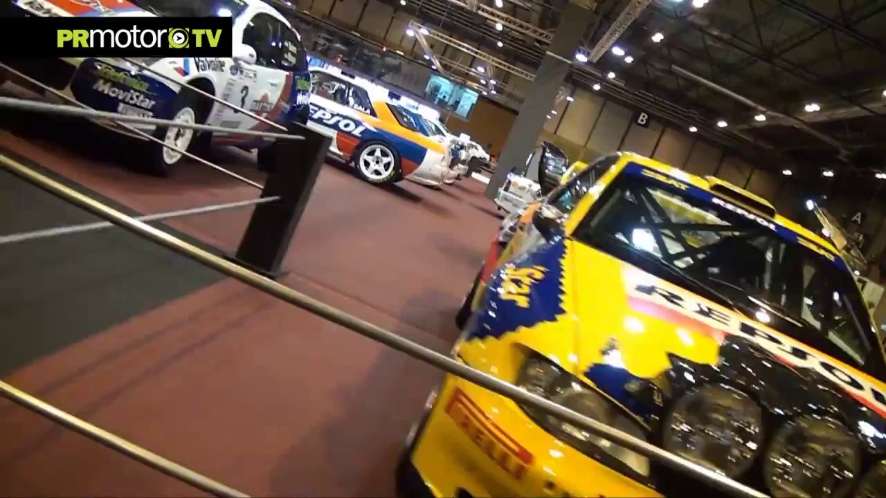 Entrevista a Teo Martin - coleccionista coches de carrera en Salon del Automovil en Madrid 2014 (HD)
