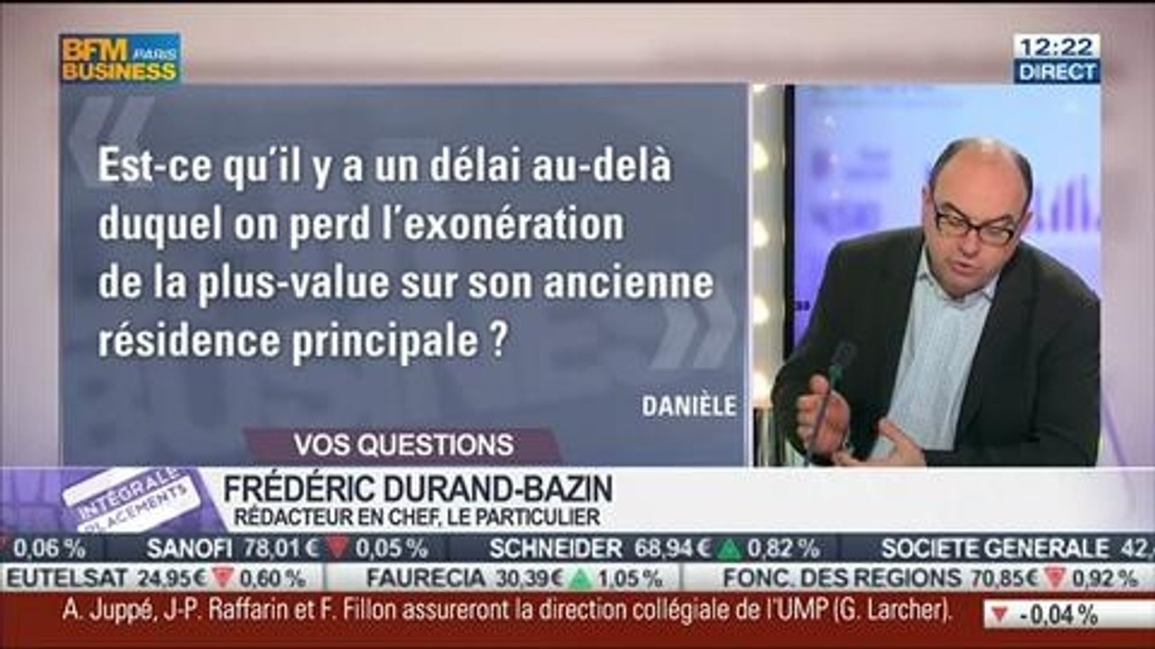 Les répones de Frédéric Durand-Bazin aux auditeurs dans Intégrale Placements - 27/05 2/2