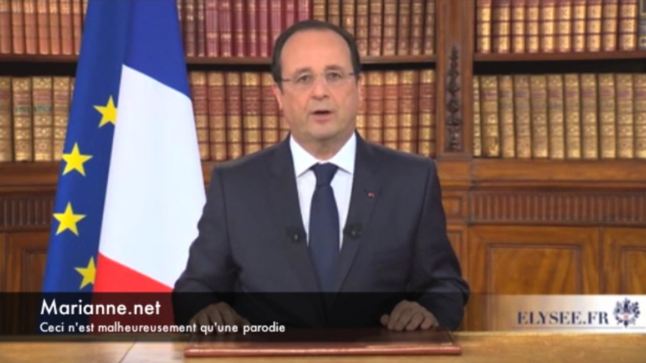 Discours d’Hollande : Le Mea culpa que vous ne verrez pas