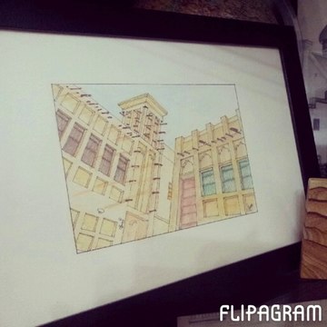 Souq Waqif Sketch