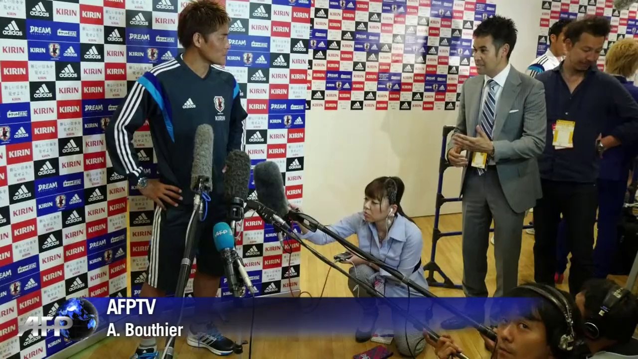 Japanese football fans pumped up ahead of World Cup