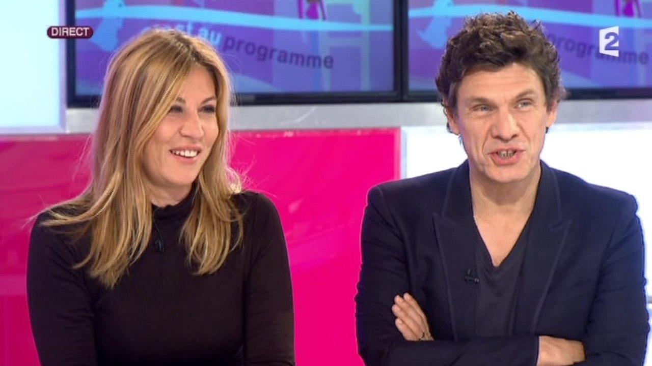 Le fou rire de Mathilde Seigner et Marc Lavoine - ZAPPING PEOPLE DU 27/05/2014