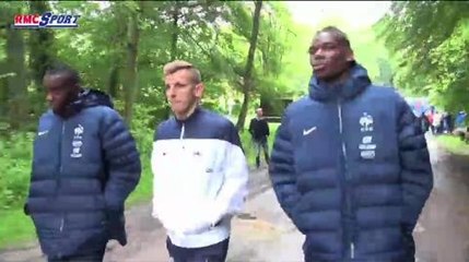 Football / Les Bleus en balade - 27/05