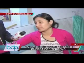 Delincuentes ingresaron a vivienda e intentaron agredir a familia en SJL