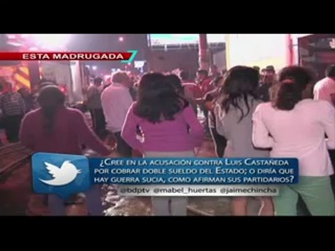 Incendio de gran magnitud se registró en tienda de artesanías de la Av. La Marina