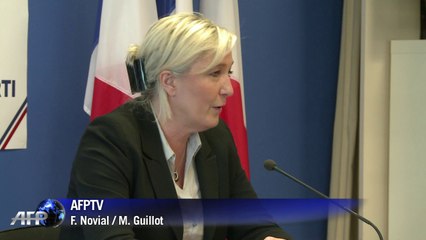 Alstom, UE/USA, Turquie: Le Pen demande des actes à Hollande